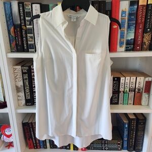 Athleta Urbanite II White Tank XS Tall New NWT